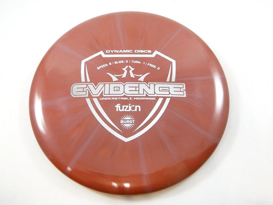 Dynamic Discs Fuzion Burst Evidence