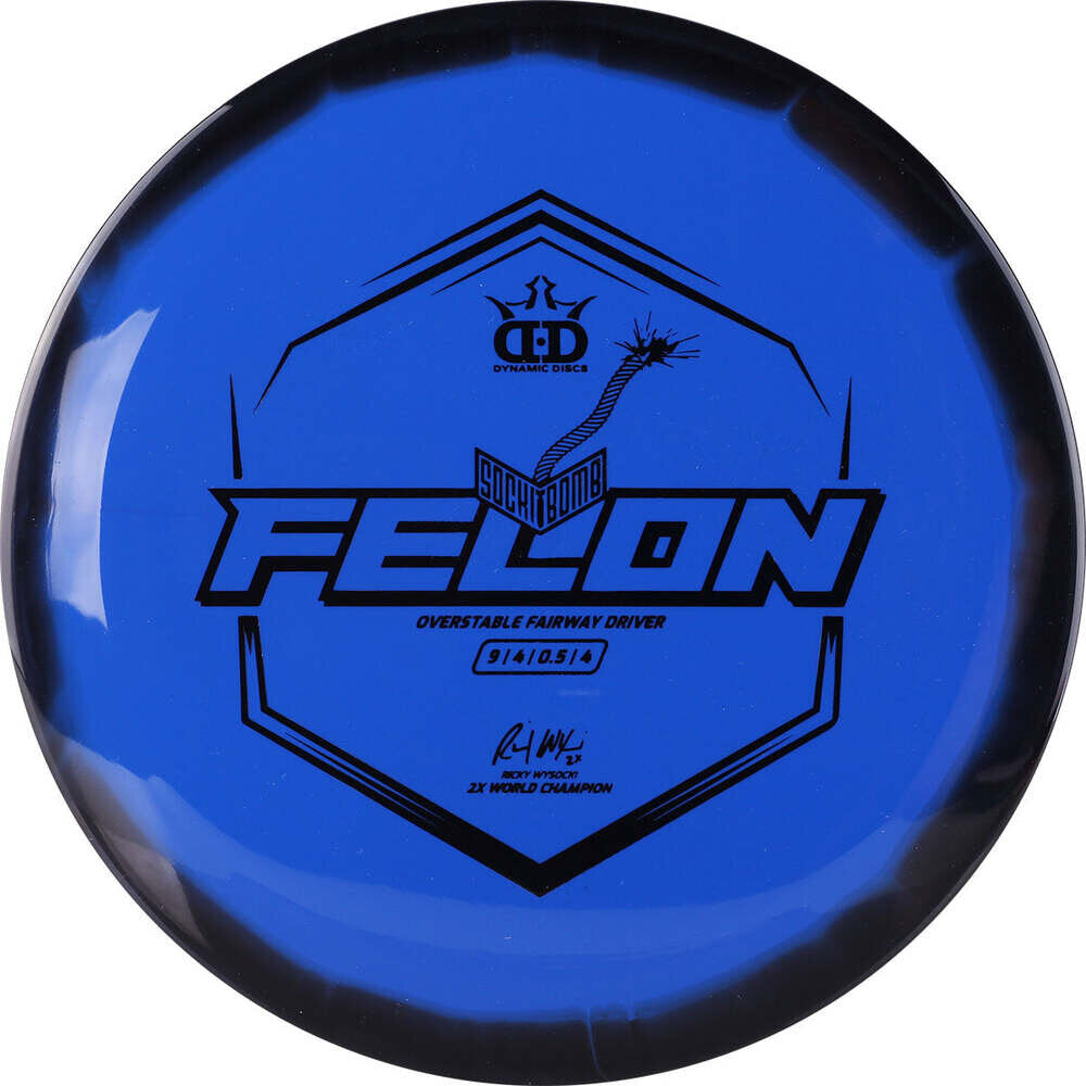 Dynamic Discs Supreme Orbit Sockibomb Felon Ignite Stamp V1