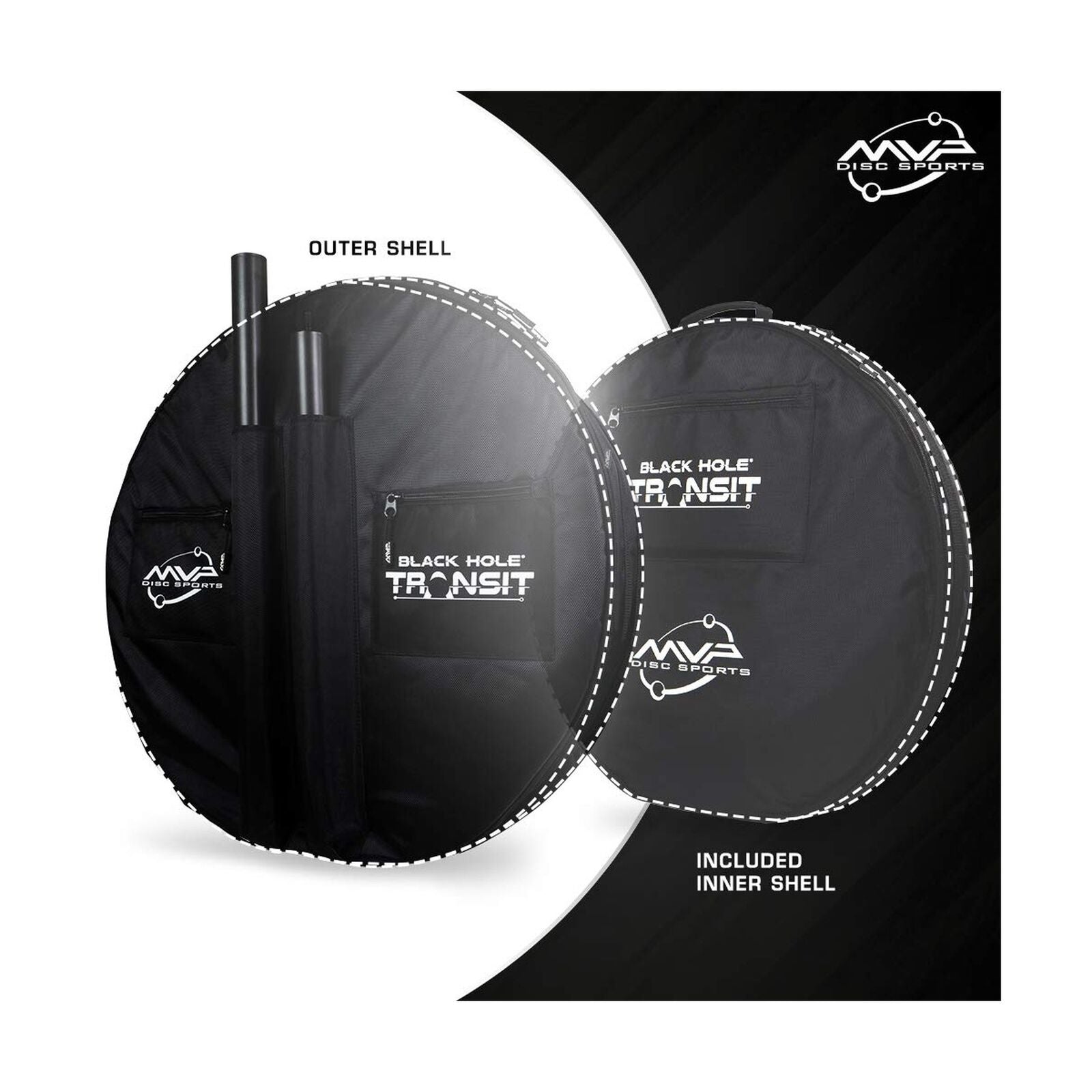 MVP Black Hole Pro w/ Transit Carrying Case – Fox Fliers Disc Golf