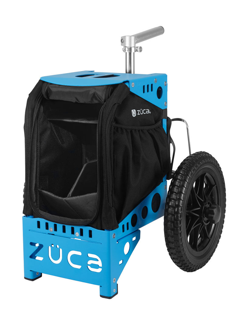 Zuca Compact Disc Golf Cart - black / blue