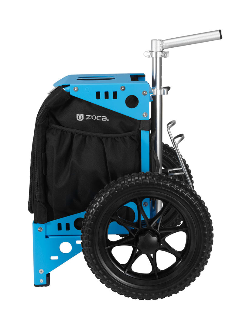 Zuca Compact Disc Golf Cart - black / blue