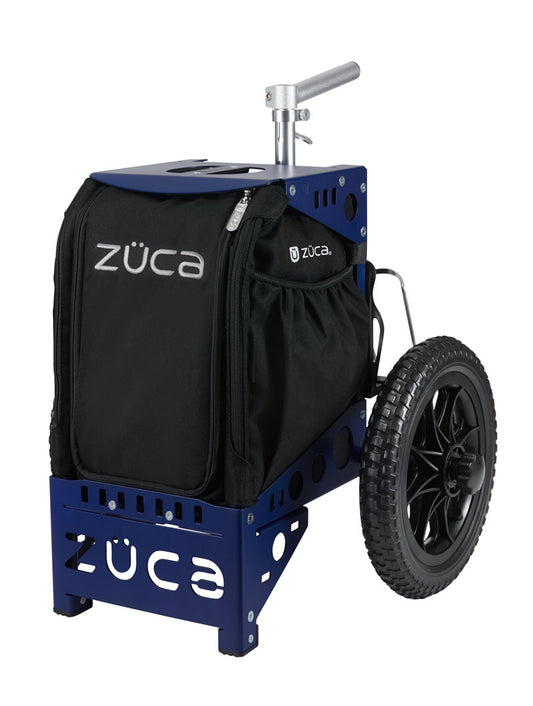 Zuca Compact Disc Golf Cart - Black / Navy