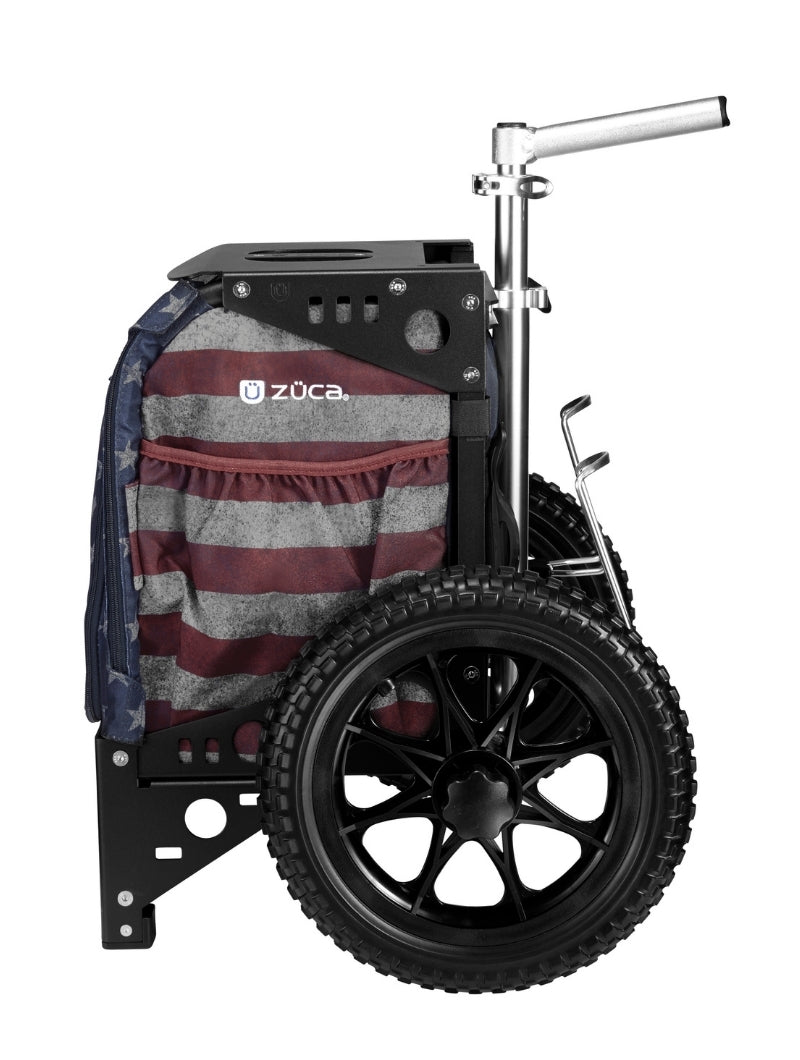 Zuca Compact Disc Golf Cart - Old Glork / Black