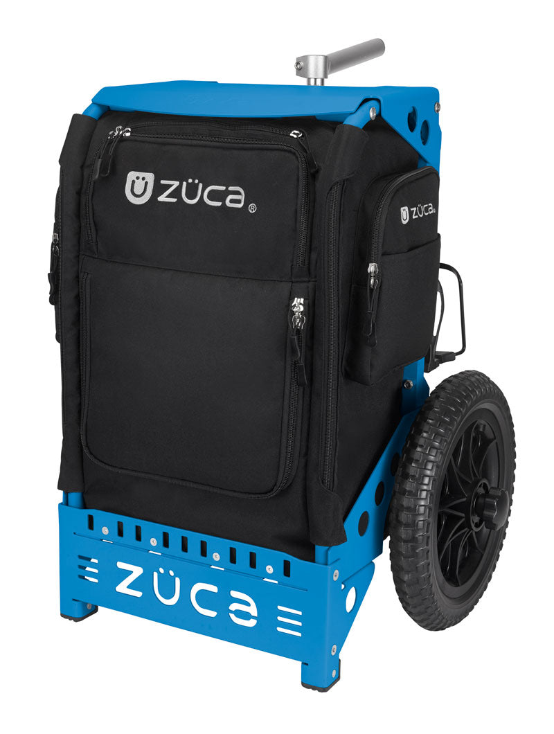 Zuca Trekker Disc Golf Cart - Black / Blue