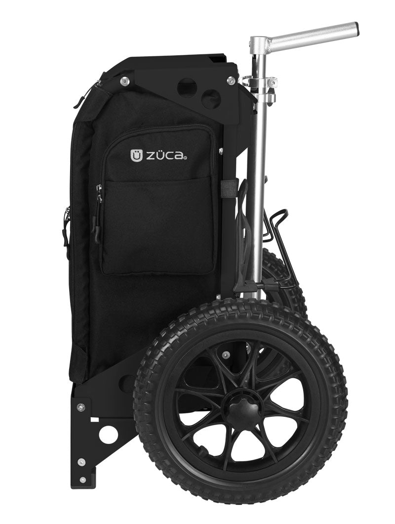 Zuca Trekker Disc Golf Cart - Black / Black