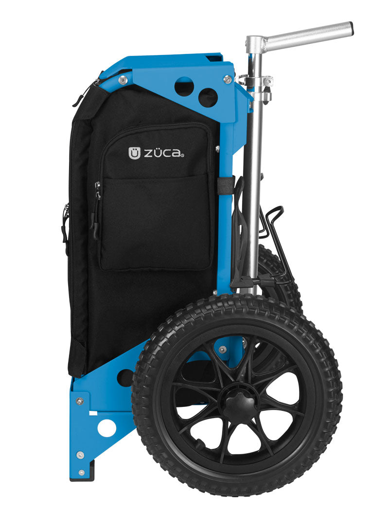 Zuca Trekker Disc Golf Cart - Black / Blue