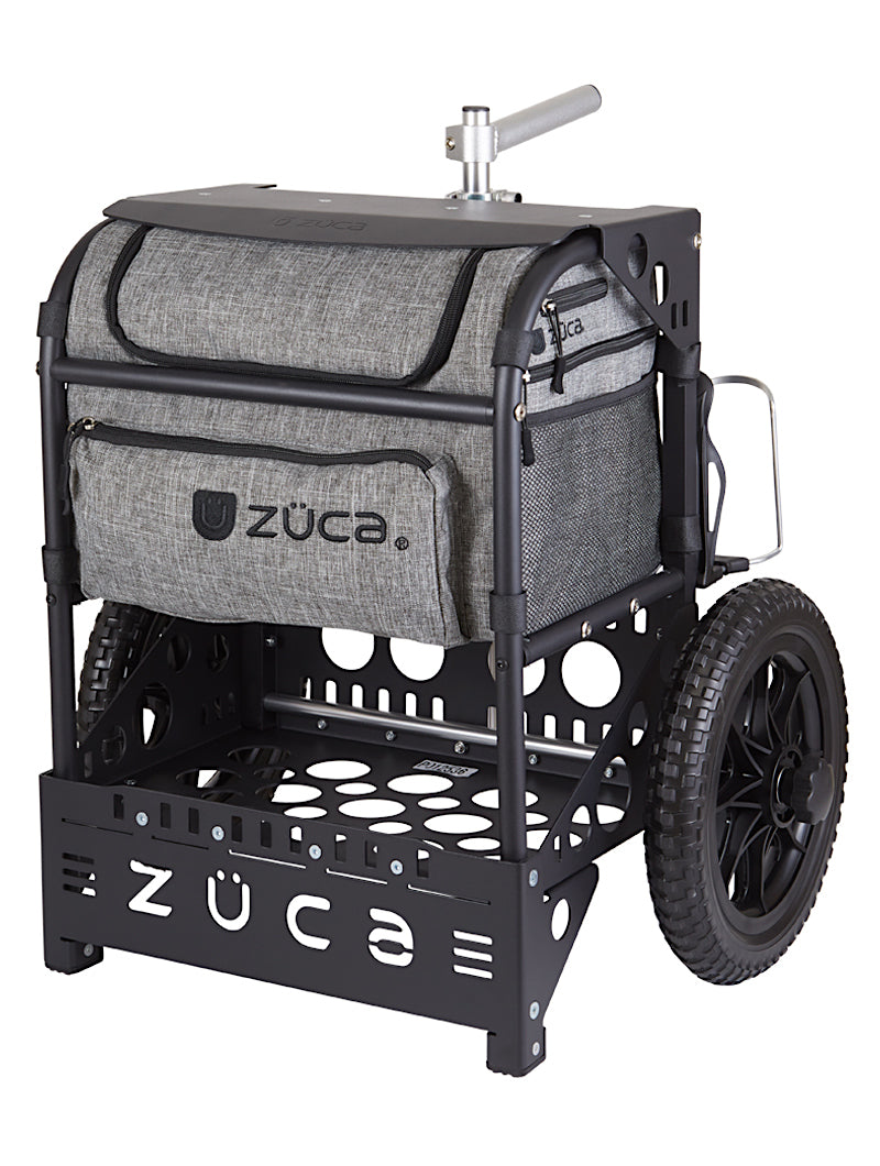 Zuca Transit Cart - Charcoal Grey / Matte Black