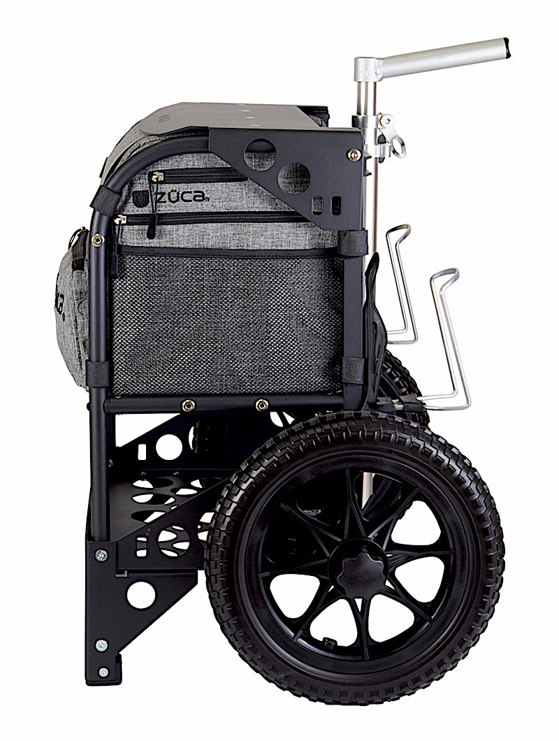 Zuca Transit Cart - Charcoal Grey / Matte Black