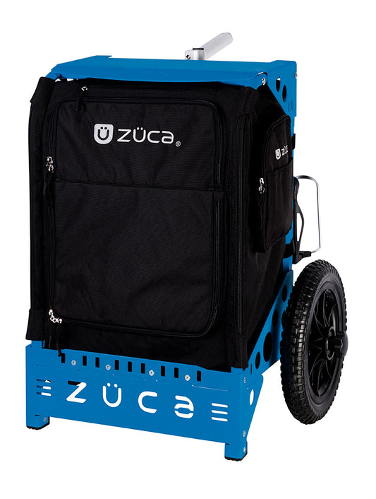 Zuca Trekker LB Disc Golf Cart - Black / Blue