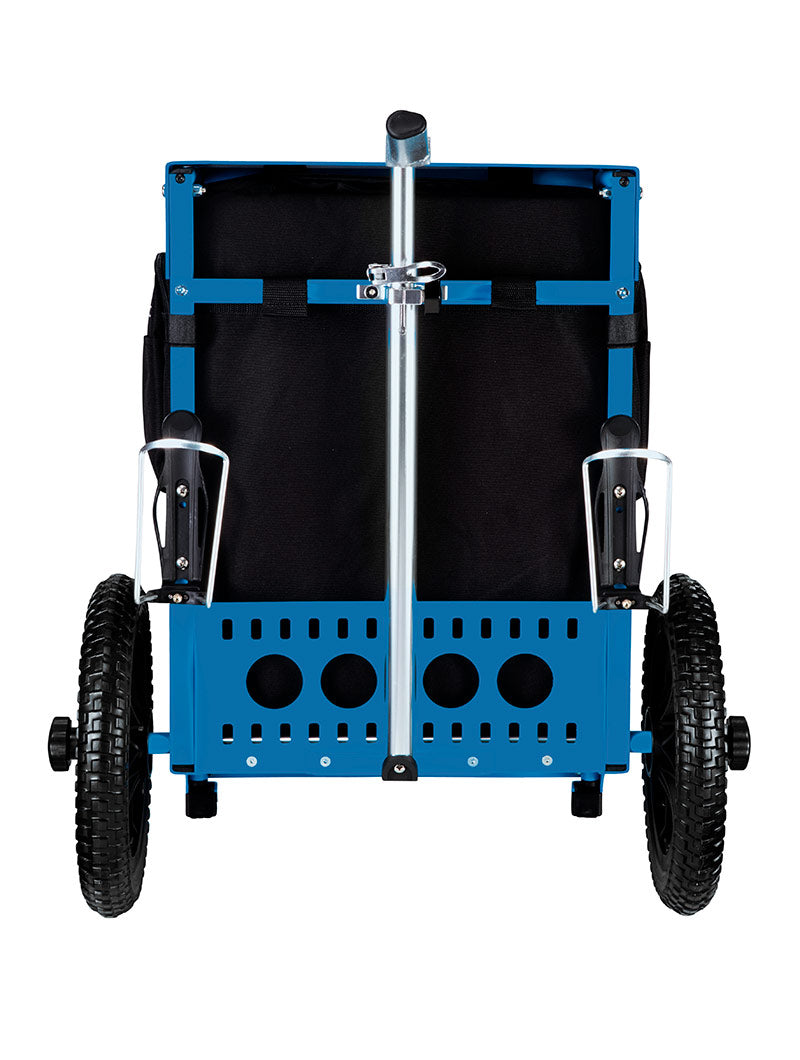 Zuca Trekker LB Disc Golf Cart - Black / Blue