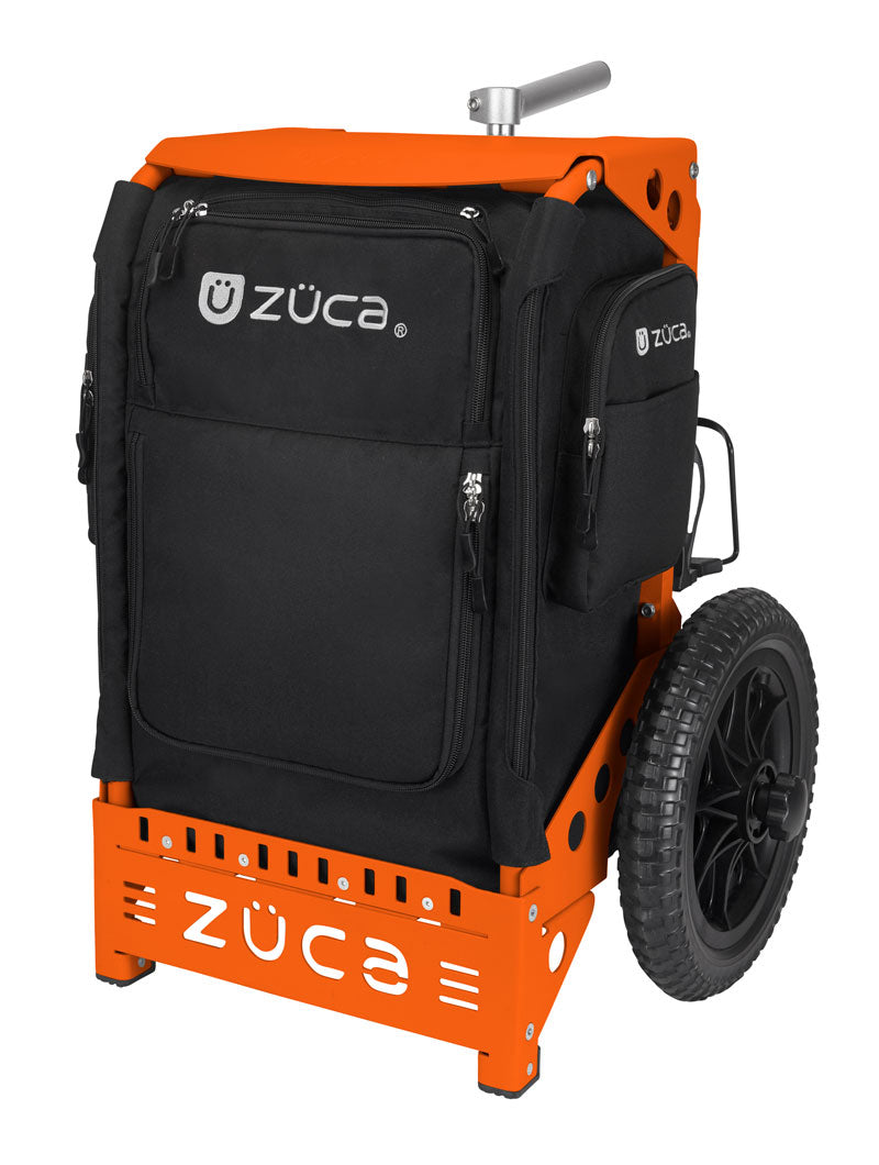 Zuca Trekker Disc Golf Cart - Black / Orange