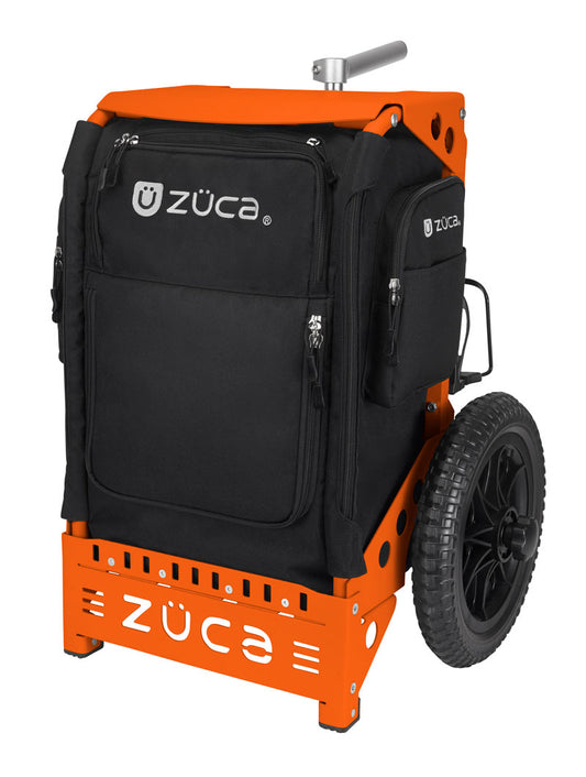 Zuca Trekker Disc Golf Cart - Black / Orange