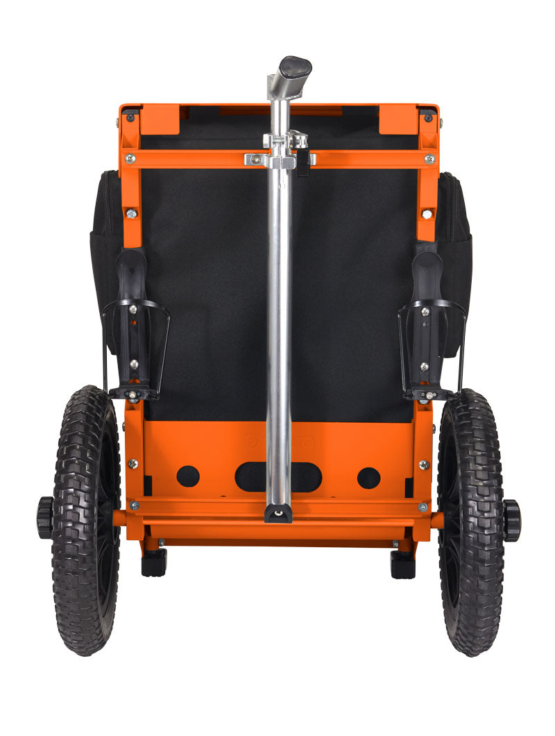 Zuca Trekker Disc Golf Cart - Black / Orange